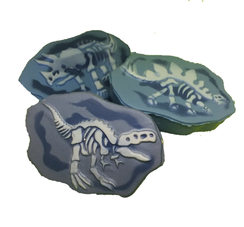 Stress Dino-Fossil Toy